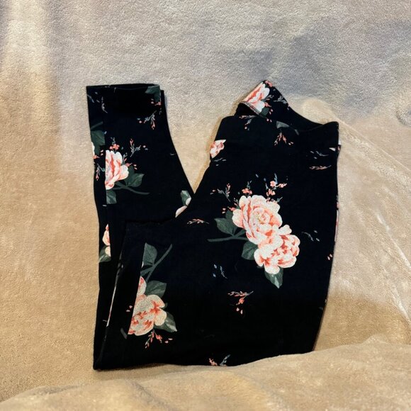 Torrid Size 2 2X Multicolor Floral Pull On Stretch Legging Pants - Picture 4 of 5